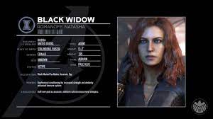 Master in the covert arts of espionage, infiltration & subterfuge. Marvel S Avengers Black Widow Character Spotlight Youtube