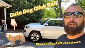 AVS vent visor install