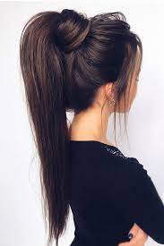 They range from simple messy to elegant ponytails. 61 Incredible Hairstyles For Thin Hair Lovehairstyles High Ponytail Hairstyles Hair Ponytail Styles Tail Hairstyle