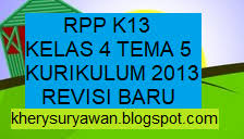 Rpp 1 Lembar Kelas 4 Sd Tema 5 Revisi 2020 2021 Kherysuryawan Id