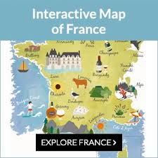 This Interactive Map Of France Has 2 Illustrated Maps With Information On Key French Cities And Hot Spots And 2 N France Map Interactive Map Regions Of France