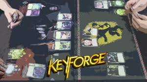 Check to see if you have enough aember to forge a key. Keyforge Gameplay How To Play Keyforge Two New Decks Irl Youtube