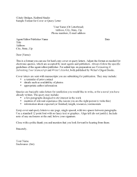 Cover Letter Manuscript Submission Example Sample Cover Letter
