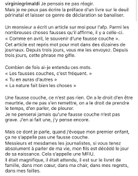 Le narrateur c'est un aviateur mais on ne sait pas. Virginie Grimaldi Giniegrimaldi Twitter