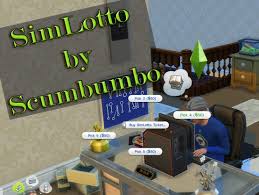 Then open windows explorer on pc, or finder on mac, and locate electronic arts > the sims 4 > mods. Sim Lotto Scumbumbo