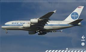 Panam Airbus A380 Livery Concept In 2020 Airbus A380 Airbus Passenger Aircraft