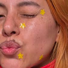 Face full of spot patches and in for @sianelerievanss