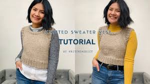 Check spelling or type a new query. How To Knit A Sweater Vest Free Knitting Pattern Youtube
