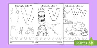 Moon coloring pages online coloring pages coloring pages for kids coloring sheets coloring books animal alphabet alphabet letter crafts letter tracing alphabet. Letter V Coloring Pages Teacher Made