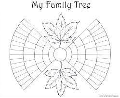 family tree template resources