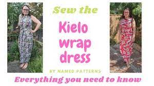 The kielo dress and jumpsuit are wonderfully casual, yet stylish pieces of clothing! Sewing The Kielo Wrap Dress By Named Patterns My Alterations And Top Tips For Perfection Sewing Youtube