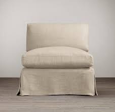 belgian slope arm slipcovered armless chair slipper chair slipcover armless chair slipcovers for chairs