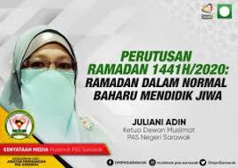 Redha allah terletak pada redha ibu bapa, kemurkaan allah terletak pada kemurkaan ibu bapa. Perutusan Ramadan Dewan Muslimat Pas Negeri Sarawak 1441h 2020 Berita Parti Islam Se Malaysia Pas