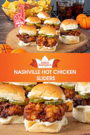 Nashville Hot Chicken Sliders Nashville Hot Chicken Recipe Hot Chicken Recipe Slider Recipes