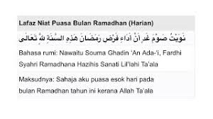 Lafaz niat ganti puasa ramadhan. 2017 Cara Lafaz Niat Puasa Bulan Ramadhan Harian Dan Bulanan Mari Belajar Youtube