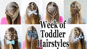 If your toddler boy has long hair which likes to drop down, a dapper haircut is a style to choose. 7 Quick And Easy Half Up Toddler Hairstyles Youtube
