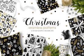 Download 12 Christmas Seamless Patterns Graphic By Nata Art Graphic Creative Fabrica Yellowimages Mockups