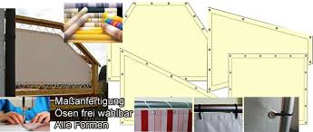 Sonnenschirme sowohl für den gewerblichen, als auch für den privaten gebrauch. Sichtschutz Windschutz Universelle Stoff Bespannungen Nach Mass