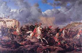 Sehit Ressam Hasan Riza Bey Belgrad Meydan Muharebesi 1521 Tual Yagliboya 310 X 195 Cm Ottoman Turks Art Art And Architecture