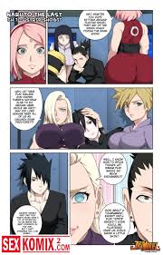NaruHinaSaku (Naruto) [Jay Marvel] Cartoon Porn Comic