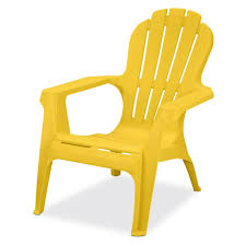Shop for plastic chairs online at target. Us Leisure Resin Adirondack Plastic Patio Furniture Chair Yellow Walmart Com Walmart Com