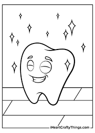 This collection includes mandalas, florals, and more. Tooth Coloring Pages Updated 2021