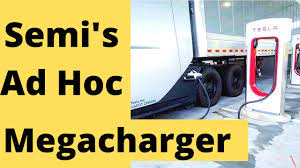 Transport & environment, a consortium of european. Tesla Semi Megacharger Setup Shows Semi Can Charge At Supercharger Youtube