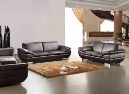 Italian Leather Sofa Set In Espresso Finish Leather Sofas Living Room Leather Leather Sofa Contemporary Sofa Design