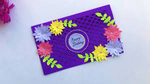 Your cards can be as simple or as elaborate as you wish. Beautiful Handmade Card For Birthday Diy Greeting Cards For Any Occasion 55 Youtube