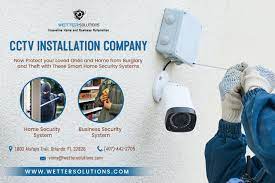 Wetter Solutions Deliver The Best Cctv Installation Service That Is Reliable And A Security Camera Installation Security Cameras For Home Home Security Systems