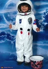 Walk and jump like an astronaut on the moon; Homemade Astronaut Costume For Boys Easy Diy Costumes