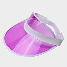 Pink Unisex Sun Visor Cap