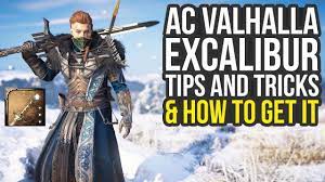 Assassin S Creed Valhalla Excalibur Tips And Tricks How To Get It Ac Valhalla Excalibur Youtube