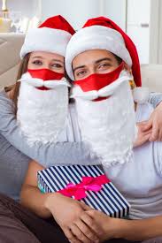 Father Christmas Beard Cosplay Face Masks Santa Claus Christmas Gift Takerlama Father Christmas Santa Claus Christmas Gifts