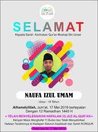 We did not find results for: 30 Ide Keren Ucapan Selamat Untuk Wisuda Santri Tahfiz Alquran Cerita Wisuda