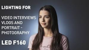 Broncolor Lighting For Video Interviews Vlog And Portrait Photography Led F160 Facebook