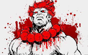 3d, render, gray background, hope, necklace, redhead, men, street fighter. Akuma Wallpapers Wallpaper Cave