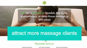 Attract More Massage Clients Stop Paying Money To Groupon Massage Deep Tissue Massage Attraction