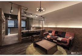 引光工宅 工業風設計個案 100裝潢網 hanging table table home