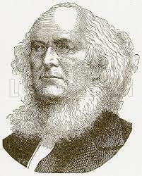 Horace Greeley stock image