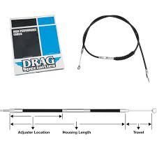 Details About Drag Specialties Black Vinyl Clutch Cable Standard 38601 89 173656