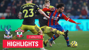 Southampton vs crystal palace will be shown live on sky sports premier league and main event from 7.30pm; Highlights Crystal Palace 0 2 Southampton Youtube