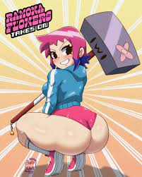 Rule 34 - 1girls 2d (artwork) Big Ass Bullsnart Hammer Huge Ass Ramona  Flowers Scott Pilgrim Scott Pilgrim Takes Off Squatting | 9018090
