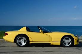 Image result for Viper Bright Yellow 1995 Chrysler