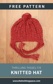 100% on time delivery guaranteed Thrilling Tassel Tie Knitted Hat Free Knitting Pattern
