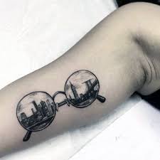 Those who tiptoe around shattered glass to avoid getting hurt, and those who yell hoppa!. 50 Reflection Tattoo Ideas For Men Mirrored Designs