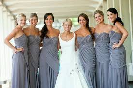 Grey Flattering Long Dress All Sizes Bridesmaids Wedding Bridesmaid Dresses Grey Bridesmaid Dresses Long Bridesmaid Dresses