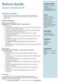 Or maybe you're having a hard time deciding what job. Finance Coordinator Resume Samples Qwikresume