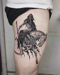 He speaks of a horse whose color was pale green. Pin On Tattoo