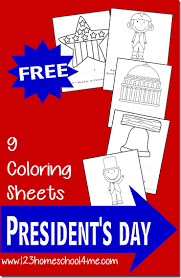 This compilation of over 200 free, printable, summer coloring pages will keep your kids happy and out of trouble during the heat of summer. Free Presidents Day Coloring Sheets